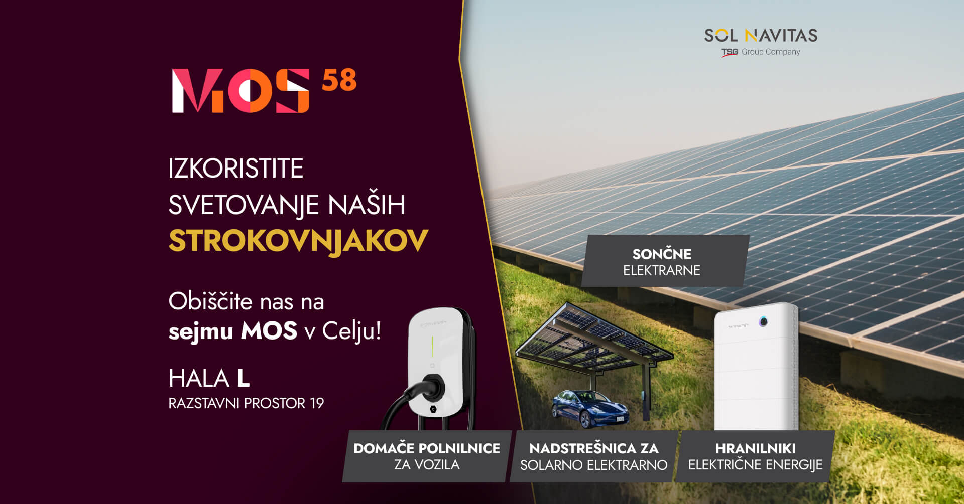 Sol Navitas na sejmu MOS 2026 16. do 20. september, Celje